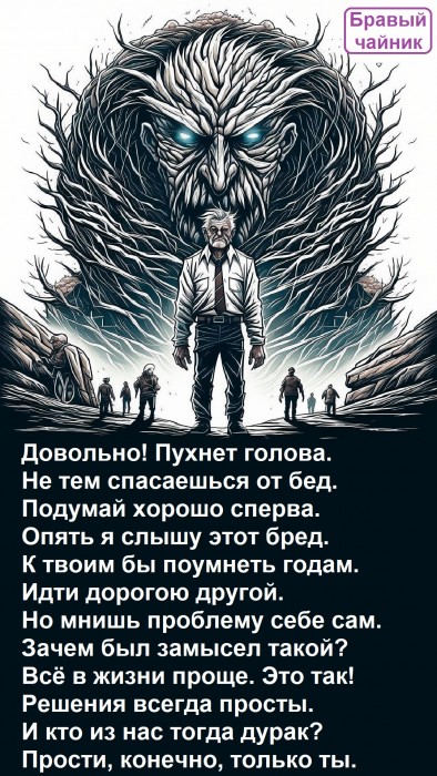 Довольно! Пухнет голова...