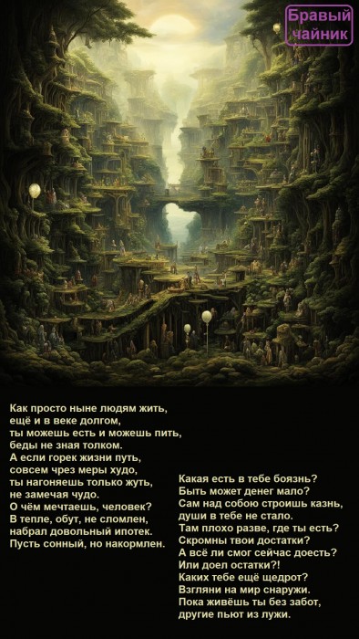Как просто ныне людям жить...