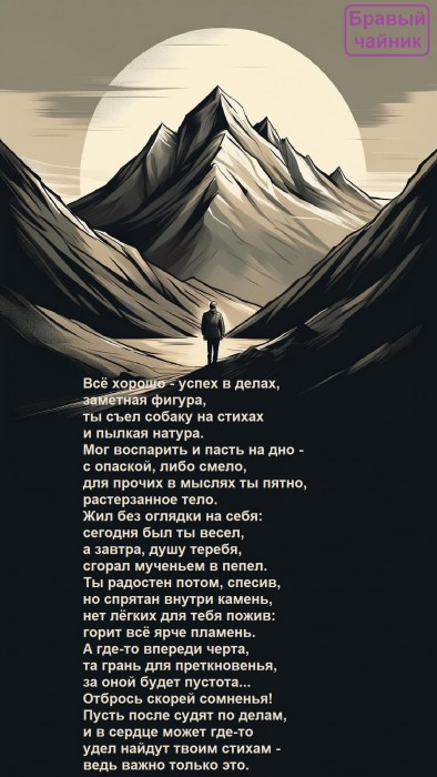 Всё хорошо - успех в делах...