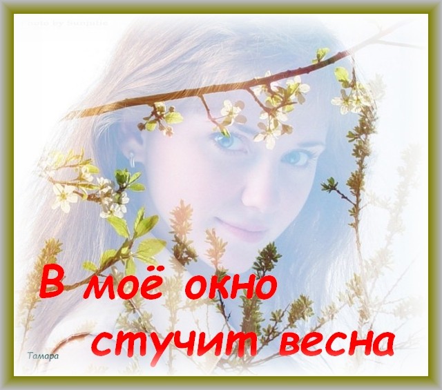 В моё окно стучит весна...