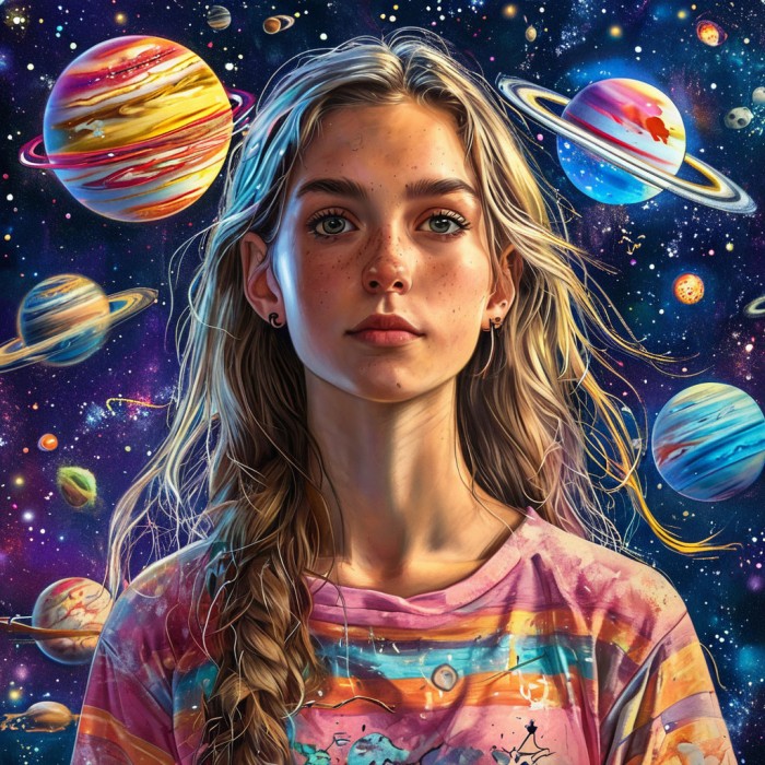 Восьмиклассница