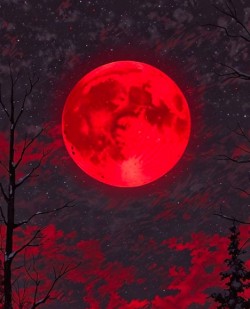 Я вижу красную луну