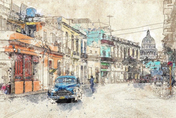 Краски картины поблекли...