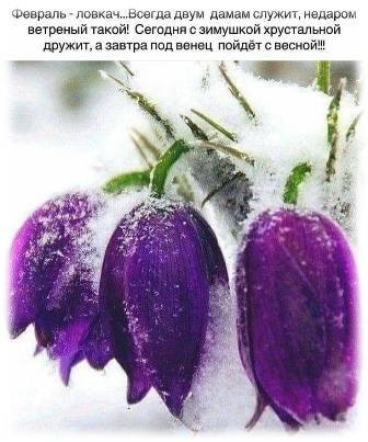 Февраль, прощай