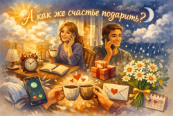 А как же счастье подарить?