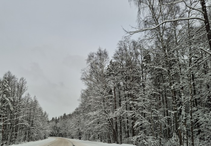 Снежная Москва
