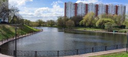 204ф-ок. Весна в Дегунино Западное