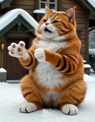 Рыжий кот