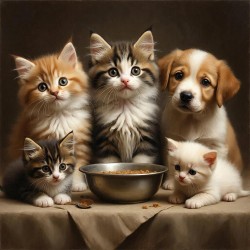 Коты на грядке не растут