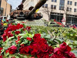 Русский танк в Берлине
